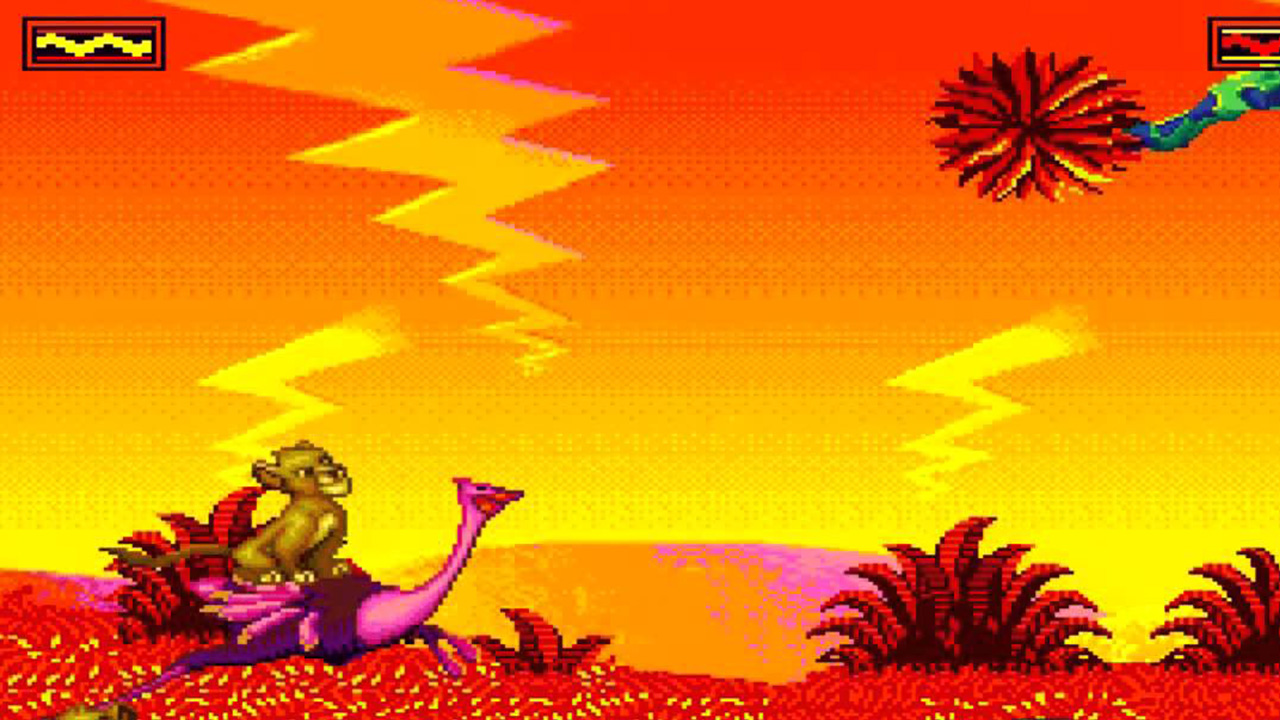 "I'll kick it old school; Lion King on Sega with the "Can't Wait to be King" level" - mpitop