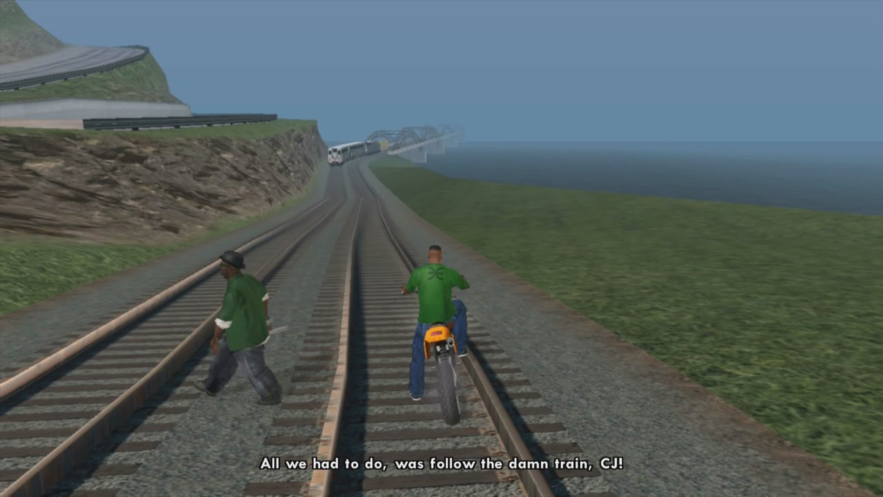 “All you had to do was follow the damn train, CJ” - P0ster_Nutbag