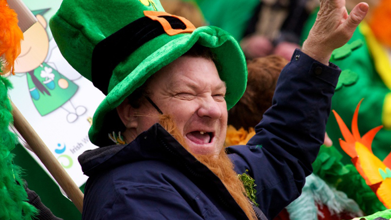 "Why do leprechauns laugh while running on lawn?

They don’t wear underwear." - IceClimbers_Main