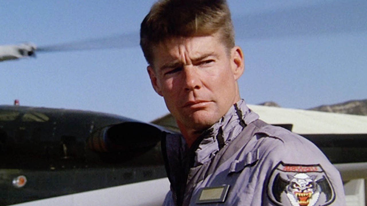 "Jan-Michael Vincent of Airwolf fame. His alcohol and drug abuse ruined a promising career and turned him into walking mummy towards the end." - RappScallion73