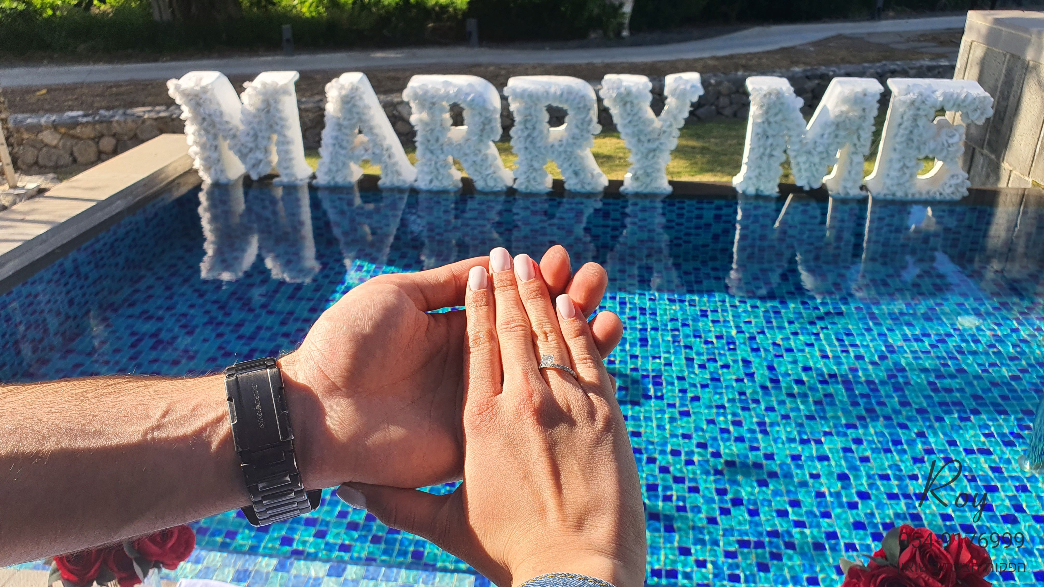 הצעת נישואין במלון סטאי כנרת the setai  -רוי הפקות הצעות נישואין