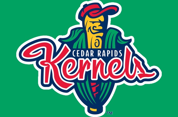 minor league baseball kernels - Cedar Rapids Tm