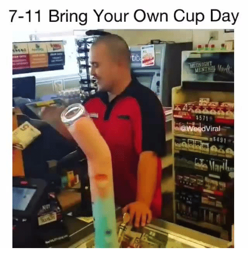 7/11 meme cups