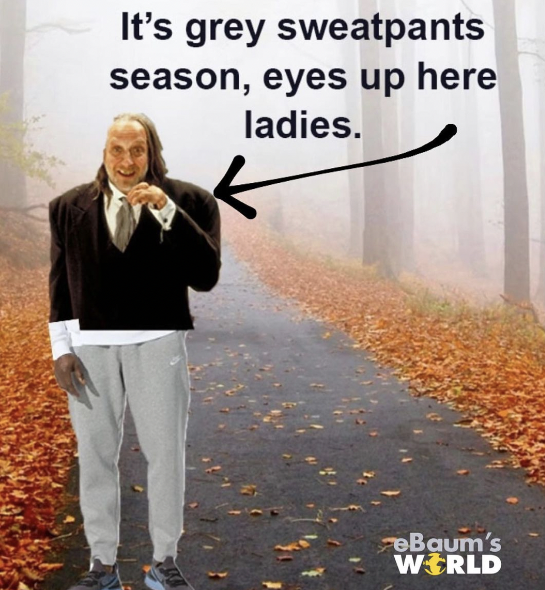scary movie 2 strong hand - It's grey sweatpants season, eyes up here ladies. Baum's World