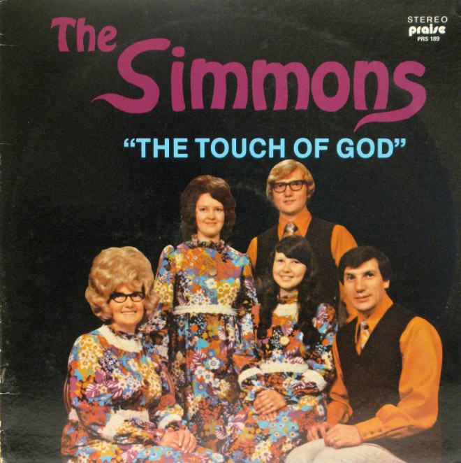 vintage christian album covers - The Stereo praise Prs 189 Simmons The Touch Of God