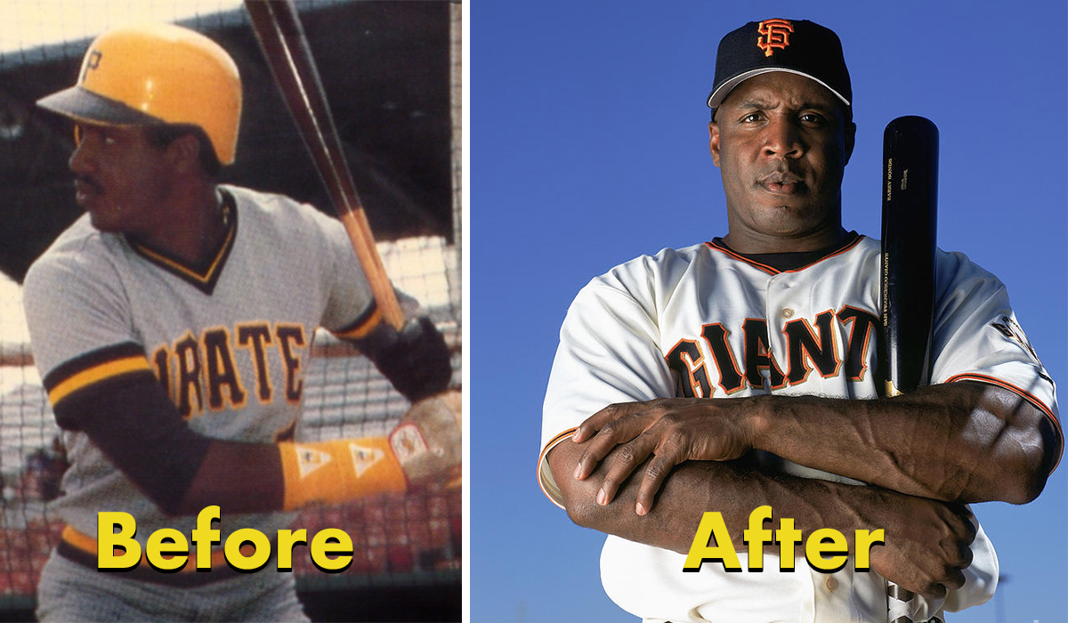 steroid users - barry bonds - Sim Rate Pianti Do Before After