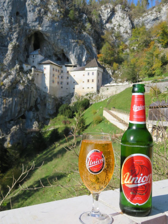 beer pictures - predjama castle - Union Union unio Sala