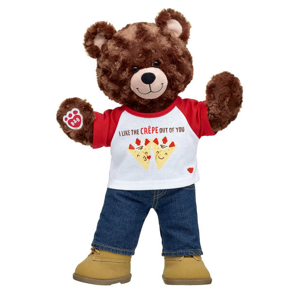 build-a-bear after dark - teddy bear - Bab I The Crpe Out Of You