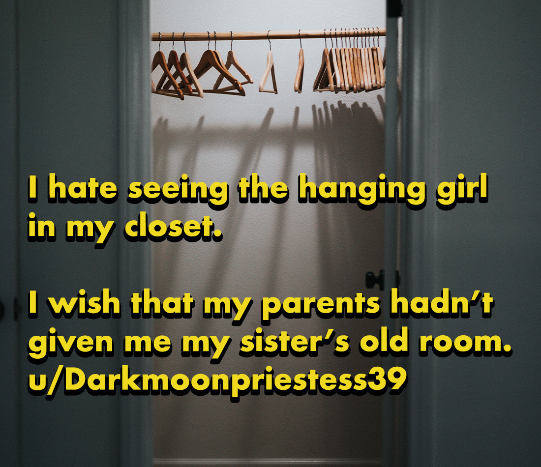 horror stories - erwartung - Anone I hate seeing the hanging girl in my closet. I wish that my parents hadn't given me my sister's old room. uDarkmoonpriestess39