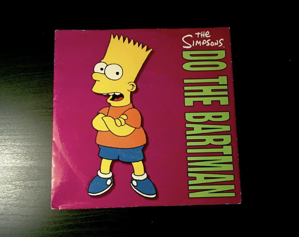 rare vinyl - simpsons do the bartman vinyl - Jdo The Bartman