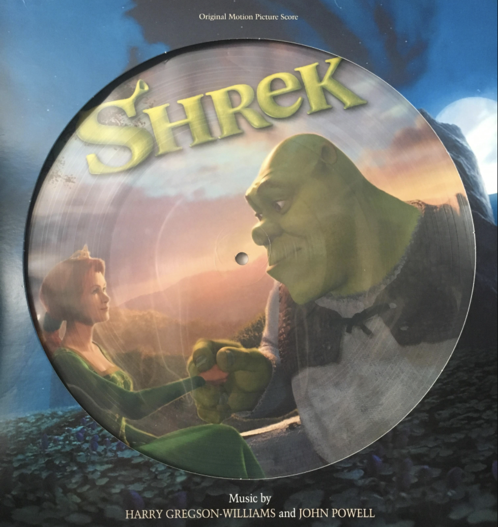rare vinyl - shrek soundtrack - Original Motion Picture Same Shrek Music by Harry GregsonWilliams and John Powell