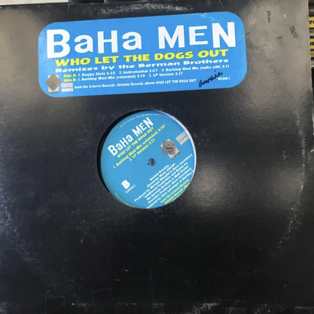 rare vinyl - compact disc - Men Who Let The Dogs Out Remixes by else Berman Brothers Arn more or in a me a ausy Men Let The Soup
