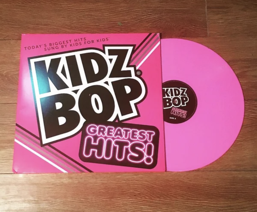 rare vinyl - kidz bop - Today'S Biggest Hits Sung By Kids For Kids Kidz Kidz Bop Aits Bop Greatest Hits