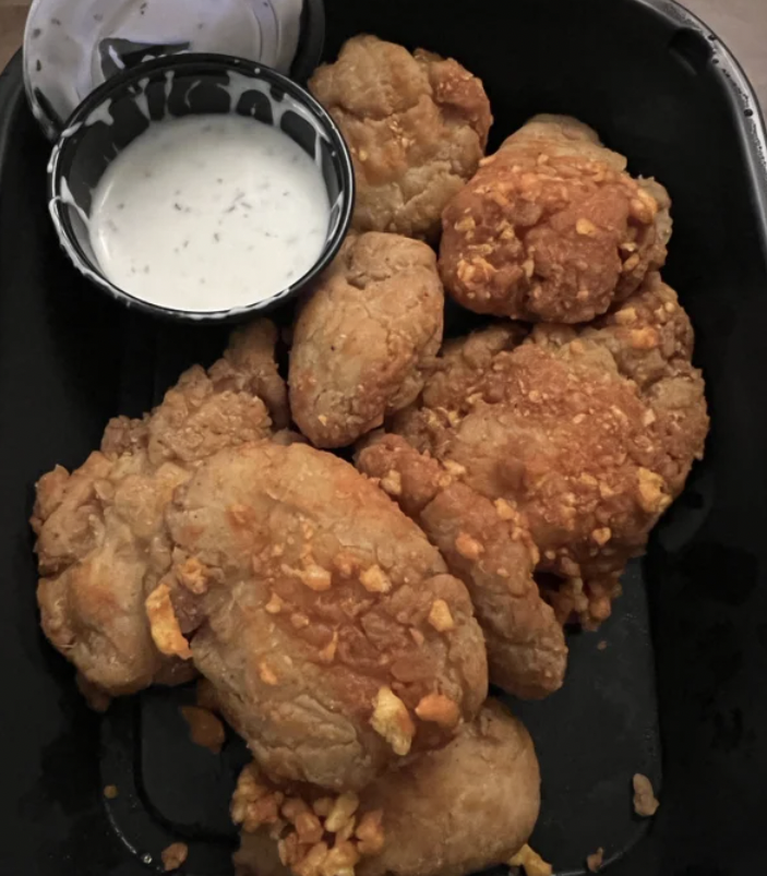gross food - fried chicken