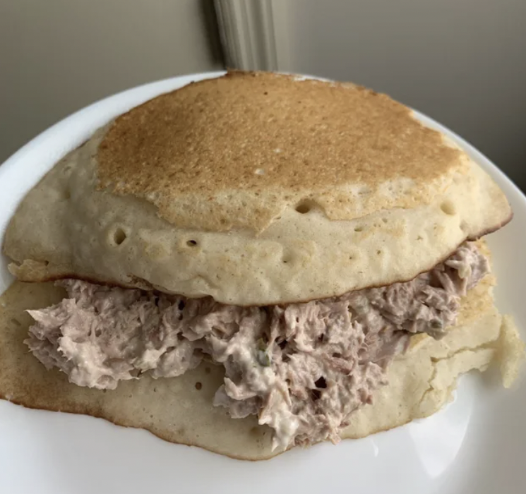 gross food - breakfast sandwich