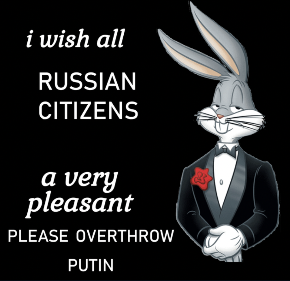 WWIII memes - university of technology sydney - i wish all Russian Citizens a very a pleasant Please Overthrow Putin