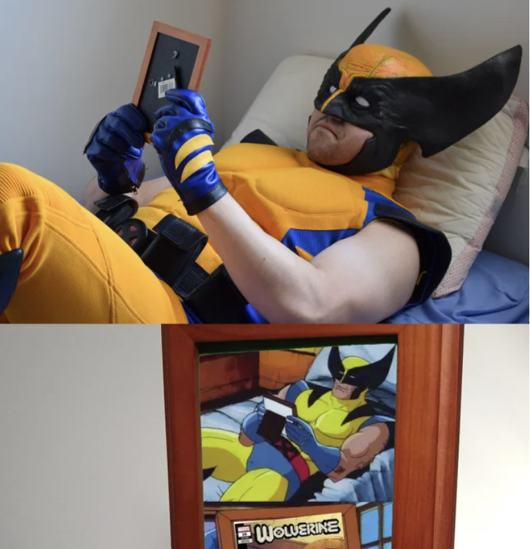The most incredible Wolverine Halloween costume.