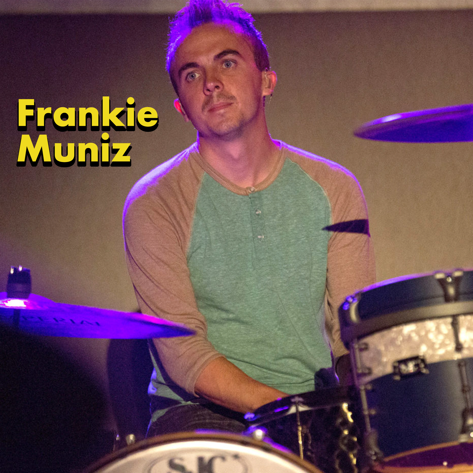 actors in bands - fretless bass - Frankie Muniz