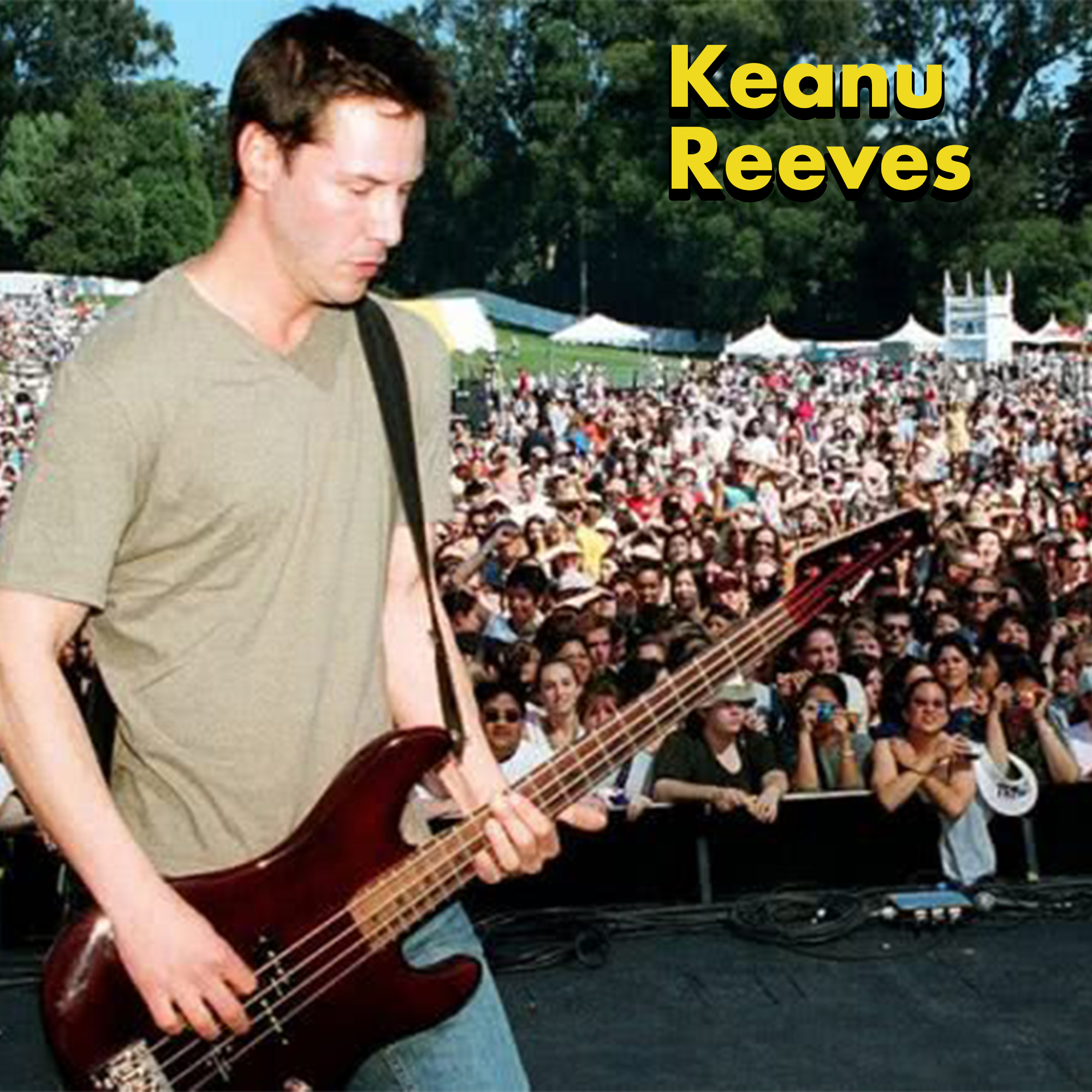 actors in bands - keanu reeves dogstar - Keamo Reeves