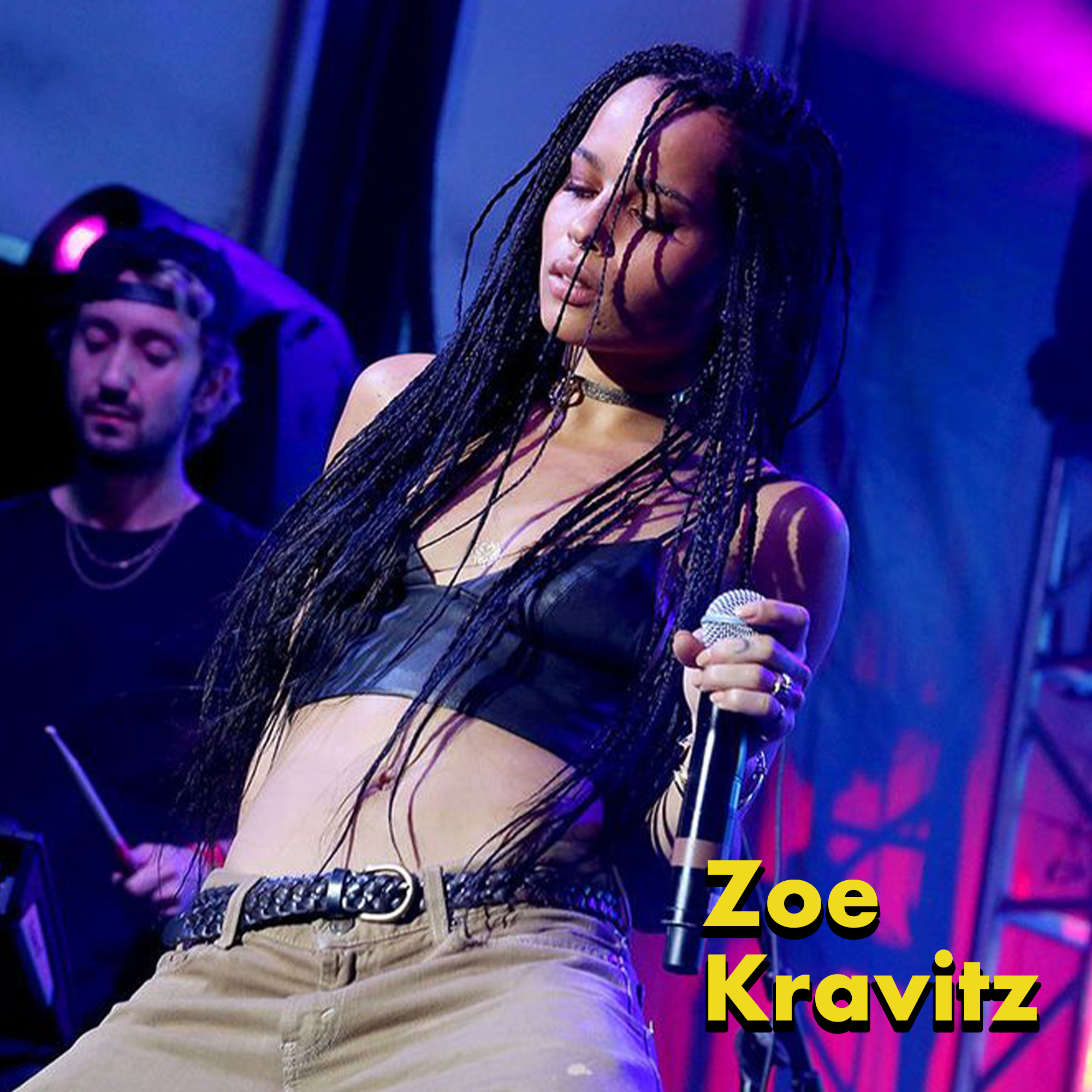 actors in bands - music artist - Zoe Kravitz