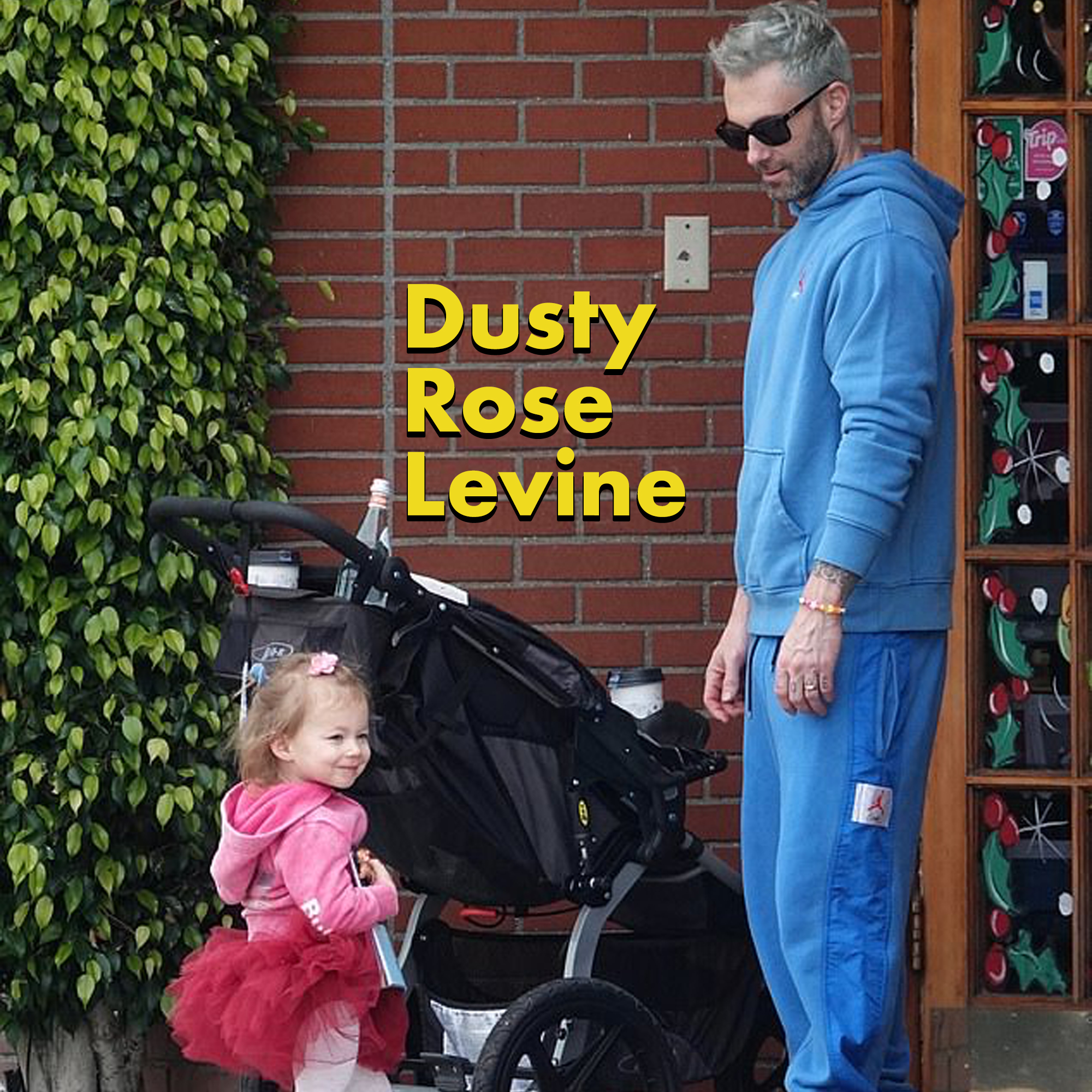 Terrible celeb baby names -adam levine daughters - Dusty Rose Levine