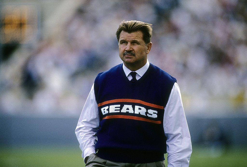greatest mustaches of all time - mike ditka bears - Bears