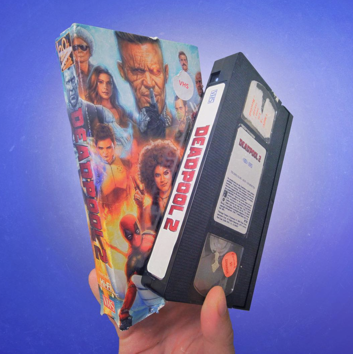 VHS tape edits - electronics - Deadpool 2
