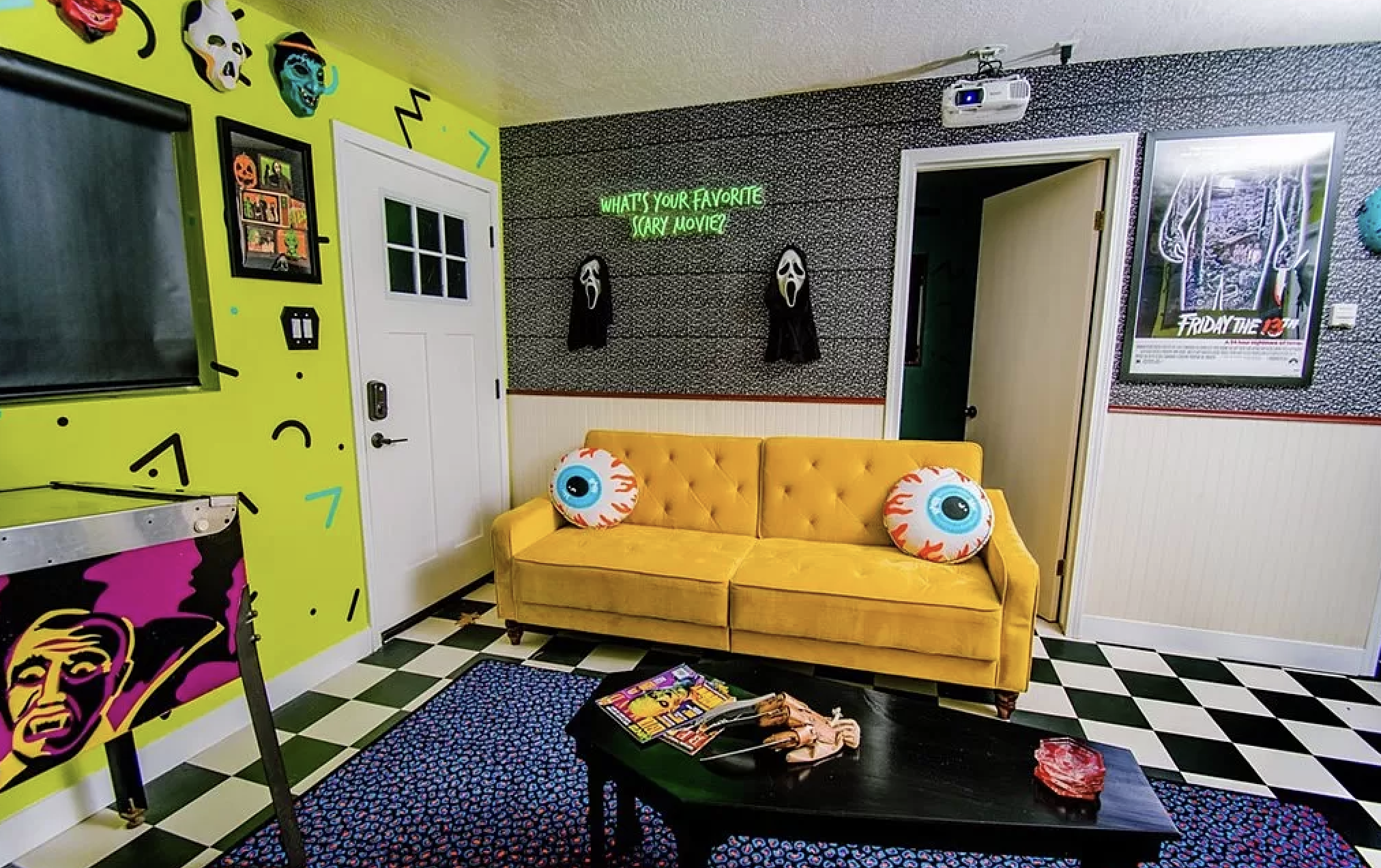 retro horror house zillow - interior design - What'S Your Favorite Scary Movie? $ Fed The