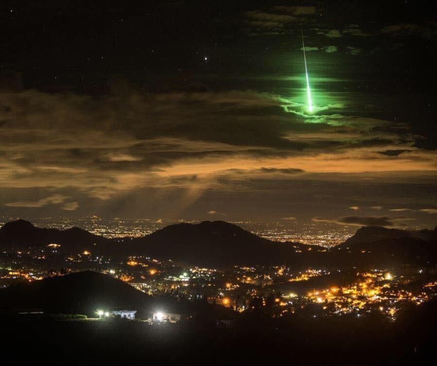 green meteor