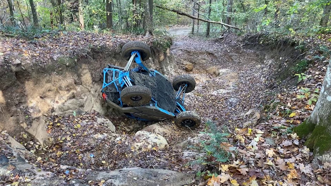 A man was impaled by a shaft of wood after it reportedly pierced the underside of his ATV and embedded itself in his abdomen. The man was airlifted to a Kentucky hospital with the piece of wood still inside him. 