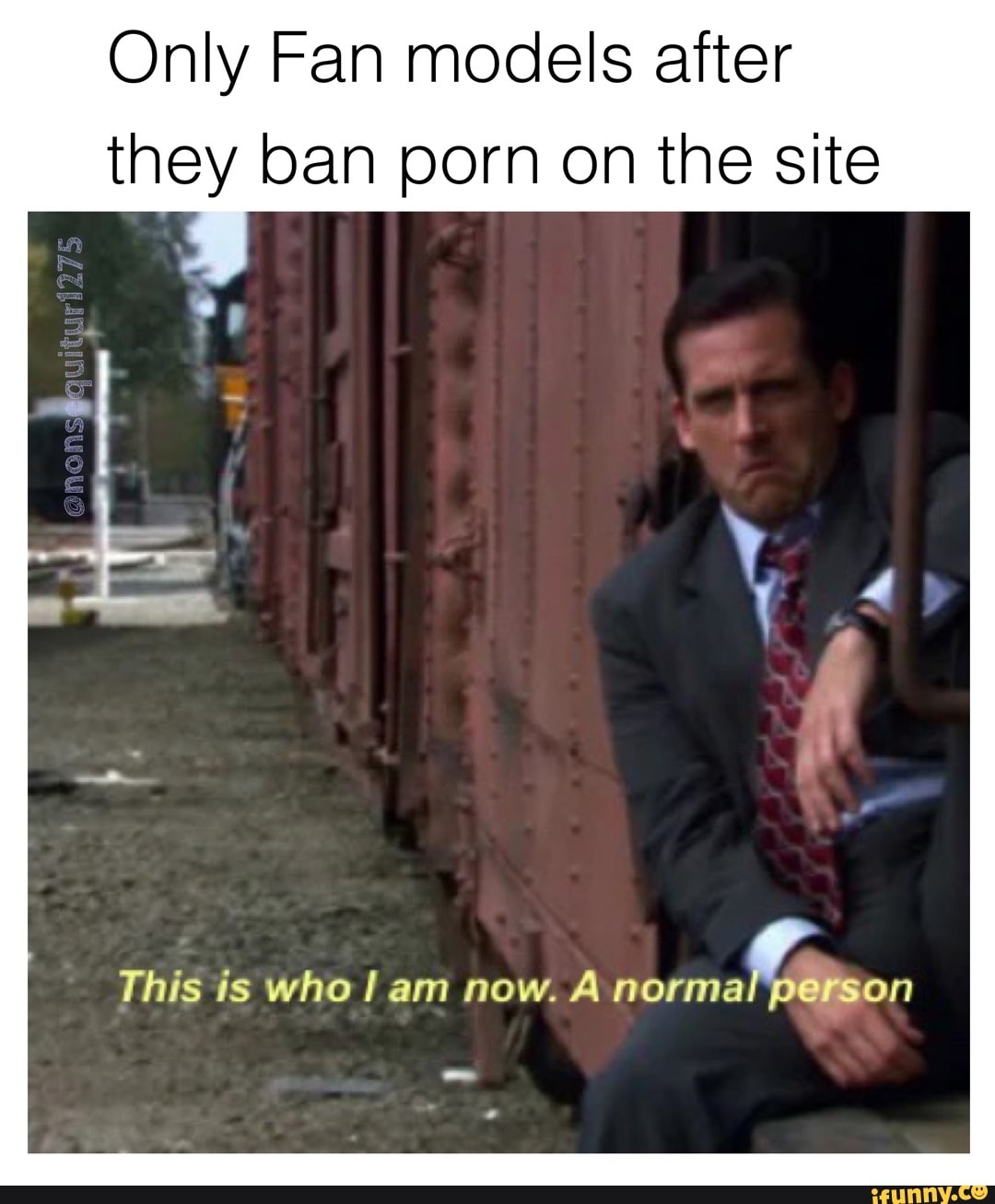 office desperate situations yield the quickest results - Only Fan models after they ban porn on the site sztlannb suouo This is who I am now. A normal person ifunny.co