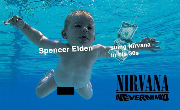 nirvana nevermind - Spencer Elden suing Nirvana in his 30s Nirvana Nevermino
