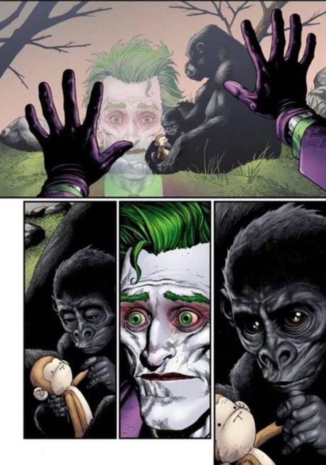 out of context comics - joker monkey