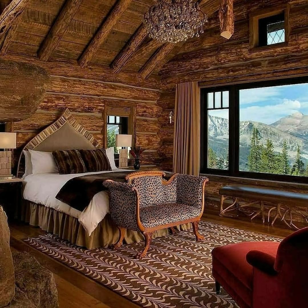 romantic cabin loft - W