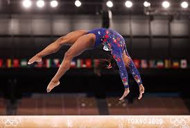 Simone Biles realized that something was wrong,