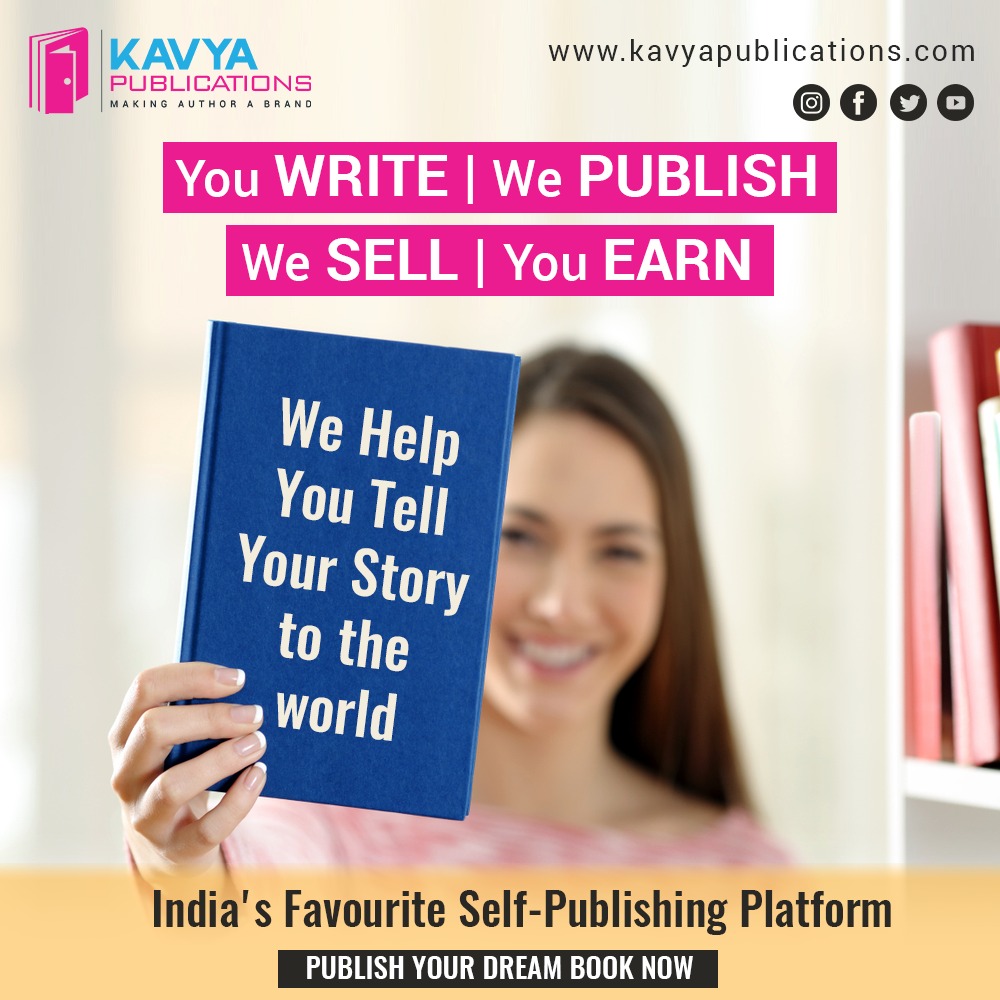 Kavya Publication offers all type of book publishing services that fulfil your all publishing needs.  Get publish your dream book today with best self-book publishers in India. Kavya Publication is the India's growing self book publishing company.  Get publish your dream book today with the best book publishers in India.