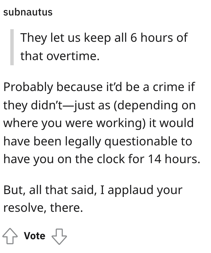 Demanding Boss Makes Employees Stay Late, Gets Crushed by Overtime Pay