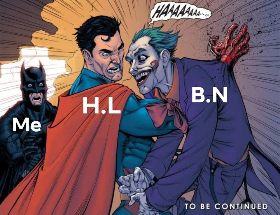 the boys season 3 memes - injustice superman joker - Me H.L Haaaaaaa B.N To Be Continued