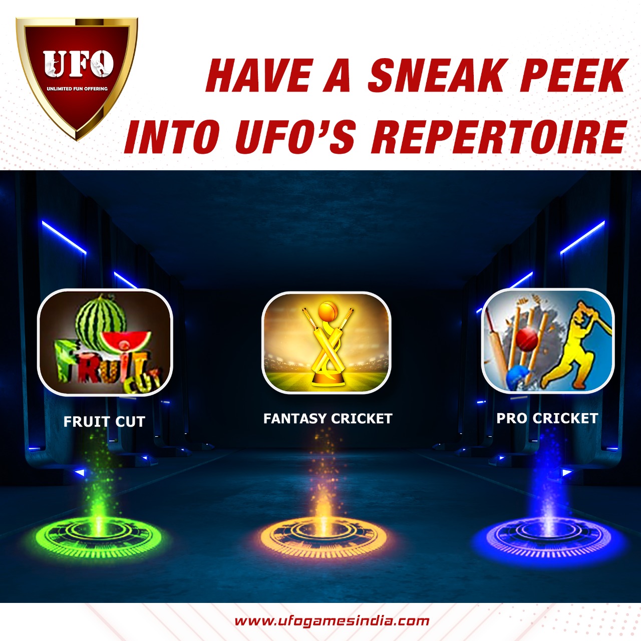 One of the prominent online gaming platforms in India , UFO Games providing amazing games like fantasy cricket , pro cricket , fruit cut etc in which you can play and win amazing prizes and real money as rewards. 

https://ufogamesindia.com/