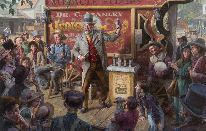 Disturbing History Facts  - snake oil salesman - Dr. C. Stanley Picnic 52 Cuantasy Won Sus Sa Re! For Sale Ssoit S