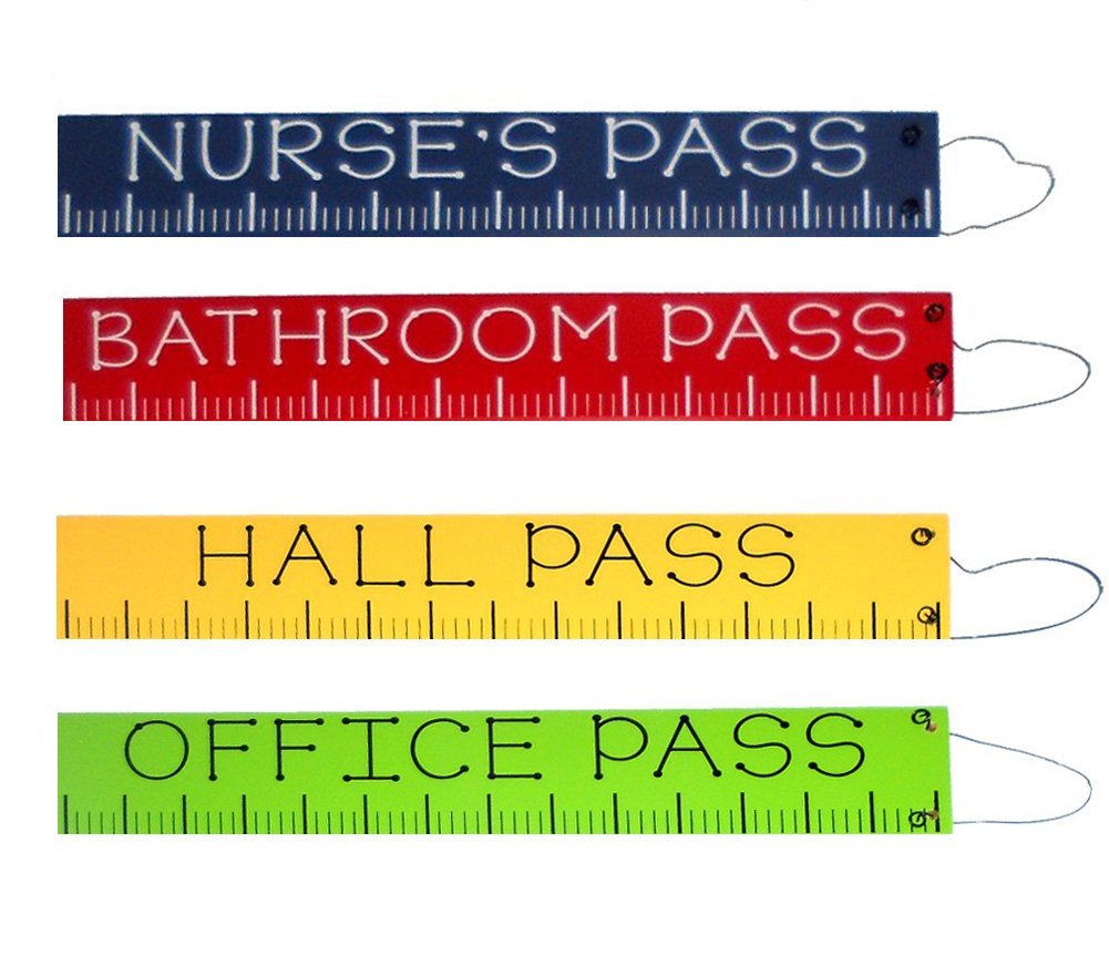 school hall pass - Nurse'S Pass Bathroom Pass Hall Pass Office Pass
