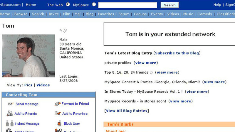 forgotten trends  - tom from myspace - Space.com | Home The Web MySpace Search Help Signc Home Browse Search | Invite Film Mail | Blog Favorites | Forum | Groups Events Videos | Music Comedy Classifieds Tom Tom is in your extended network Male 30 years ol