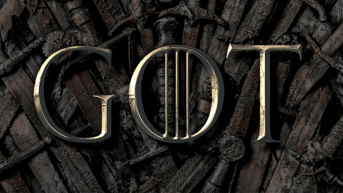 forgotten trends  - game of thrones got logo - Got