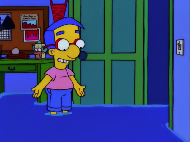 Memorable Simpsons Quotes - everything's coming up milhouse