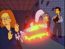 Memorable Simpsons Quotes - lie detector simpsons
