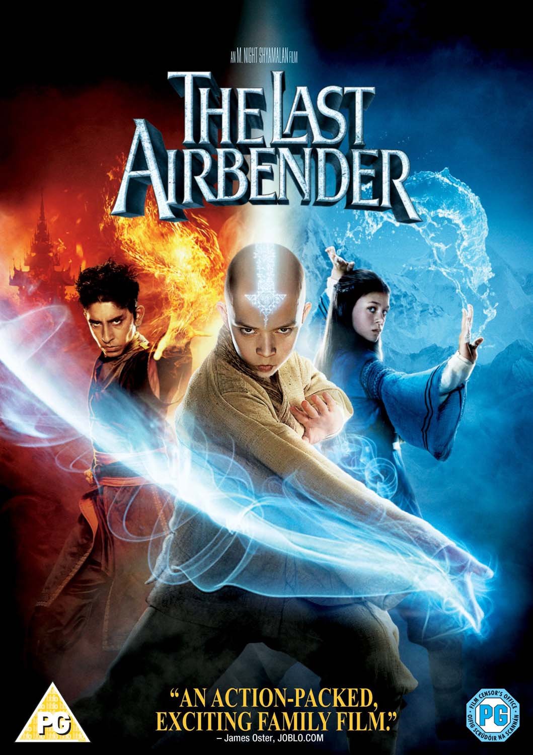last airbender dvd - Mombat Sannolanen Thelast Airbender Censor'S Office An ActionPacked, Exciting Family Film. To Film Fg Escrudoves Pg James Oster, Joblo.Com