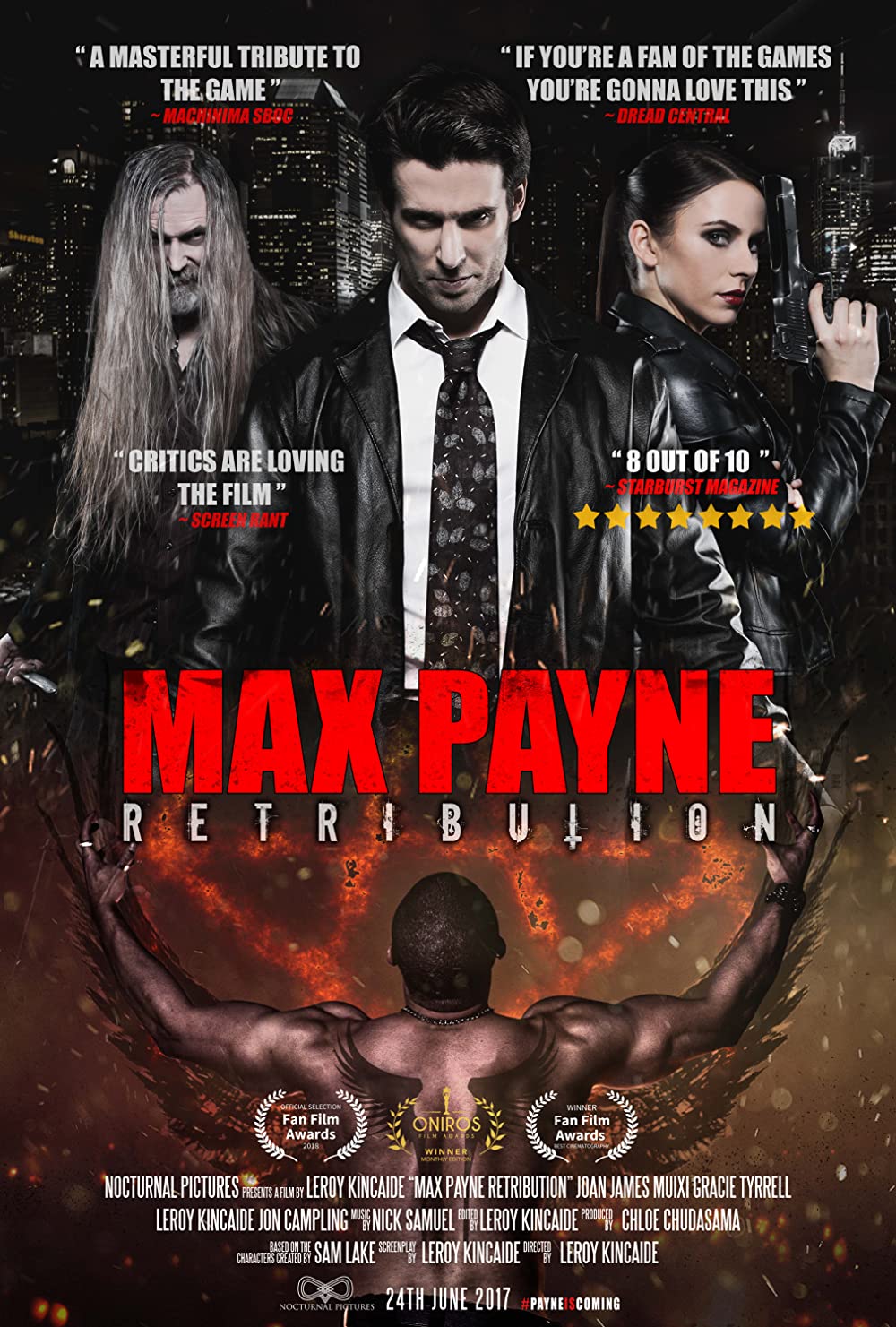 max payne retribution - "A Masterful Tribute To The Game" Macninima Sbog "If You'Re A Fan Of The Games You'Re Gonna Love This" Dread Central Perlow "Critics Are Loving The Film Scressant '8 Out Of 10' Starburst Magazine Max Payn 1 Retribution Official Sel