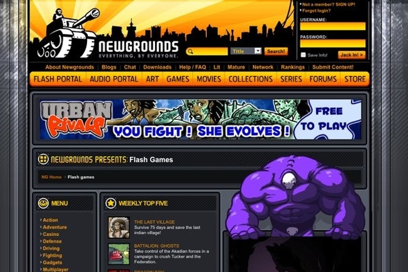 Early 00s Internet Users  --  Newgrounds