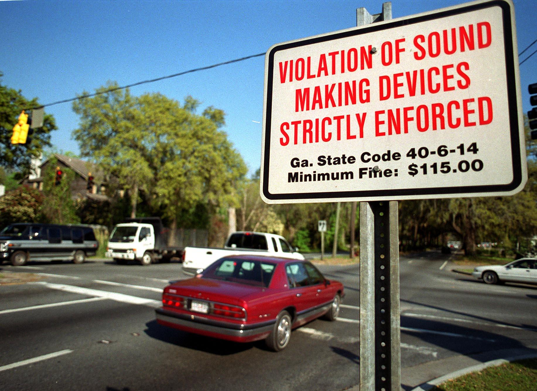 small dick energy  - lane - Violation Of Sound Making Devices Strictly Enforced Ga. State Code 40614 Minimum Fine $115.00