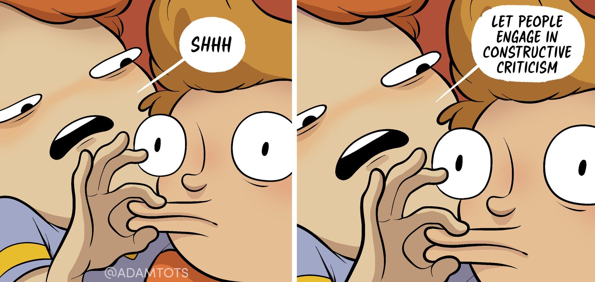 small dick energy  - let people enjoy things adam ellis - Shhh Let People Engage In Constructive Criticism